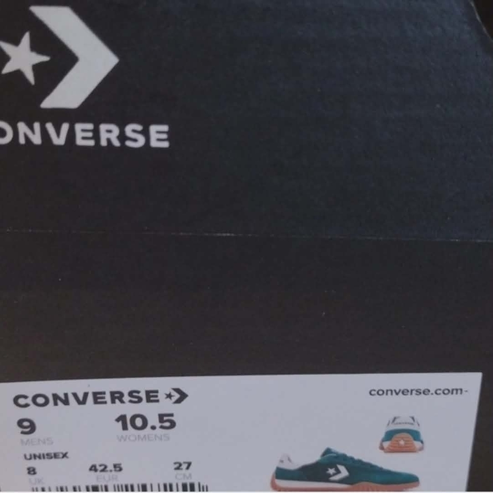 Converse Run Star Green Unisex Shoes. Size 9 - Picture 5 of 10
